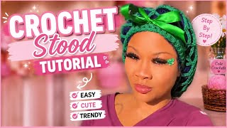 Crochet Stood Tutorial ✨ Beginner Friendly Head Wrap Pattern