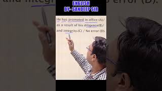 English Error Detection Ka Dar Khatam! 😱 | SSC, Bank, BSSC | Part 18 | By Sandeep Sir