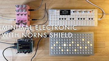 Minimal electronic with norns shield & OP-1 field : Extreme Drop 2025-10-21 by atnr