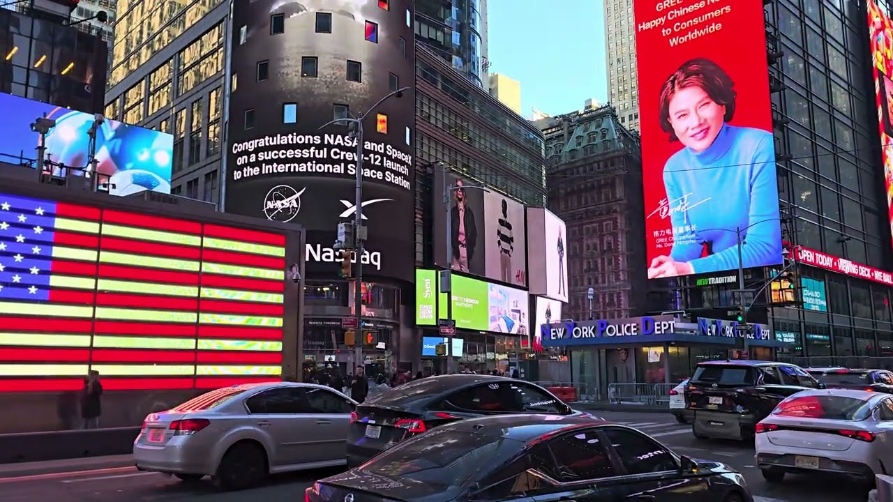 NEW YORK  MANHATTAN  LA CIUDAD QUE NO DUERME BAJO FRIO