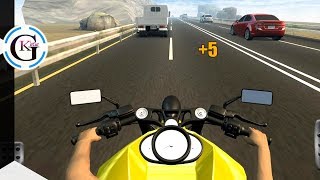 Highway Traffic Motorbike Game | Best Motorcycle Night Racing 3D screenshot 4