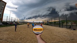 ВОЛЕЙБОЛ В ШТОРМ ОТ ПЕРВОГО ЛИЦА | VOLLEYBALL IN THE STORM FIRST PERSON | 71 episode