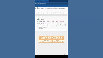 Create Circle Drawer! Python Turtle #shorts #python #programming #turtle #art
