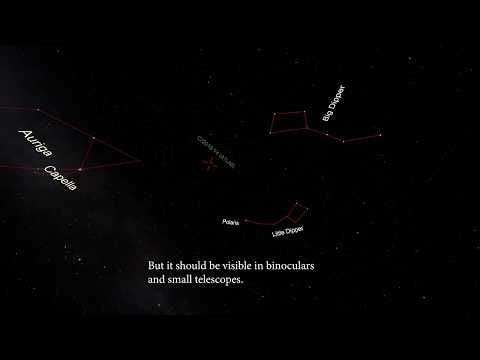 Come trovare ATLAS Cometa nel cielo