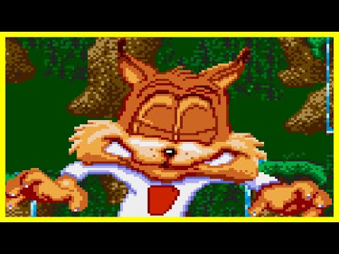 Bubsy in Claws Encounters of the Furred Kind (1993 / Mega Drive - PAL)