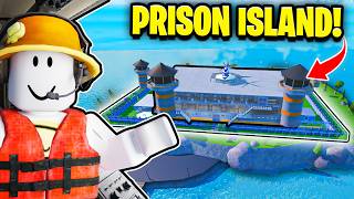 Building MOST SECURE ISLAND PRISON in Roblox!