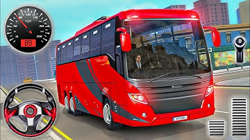 Bus Simulator Max Coach Bus Driving 3d Android Gameplay