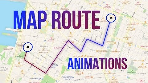 Map Route Animations Final Cut Pro Templates