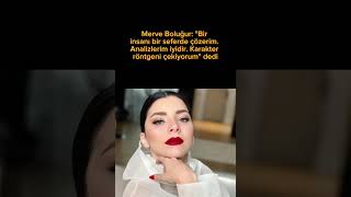 Merve Boluğur Bir İnsanı Bir Seferde Çözerim