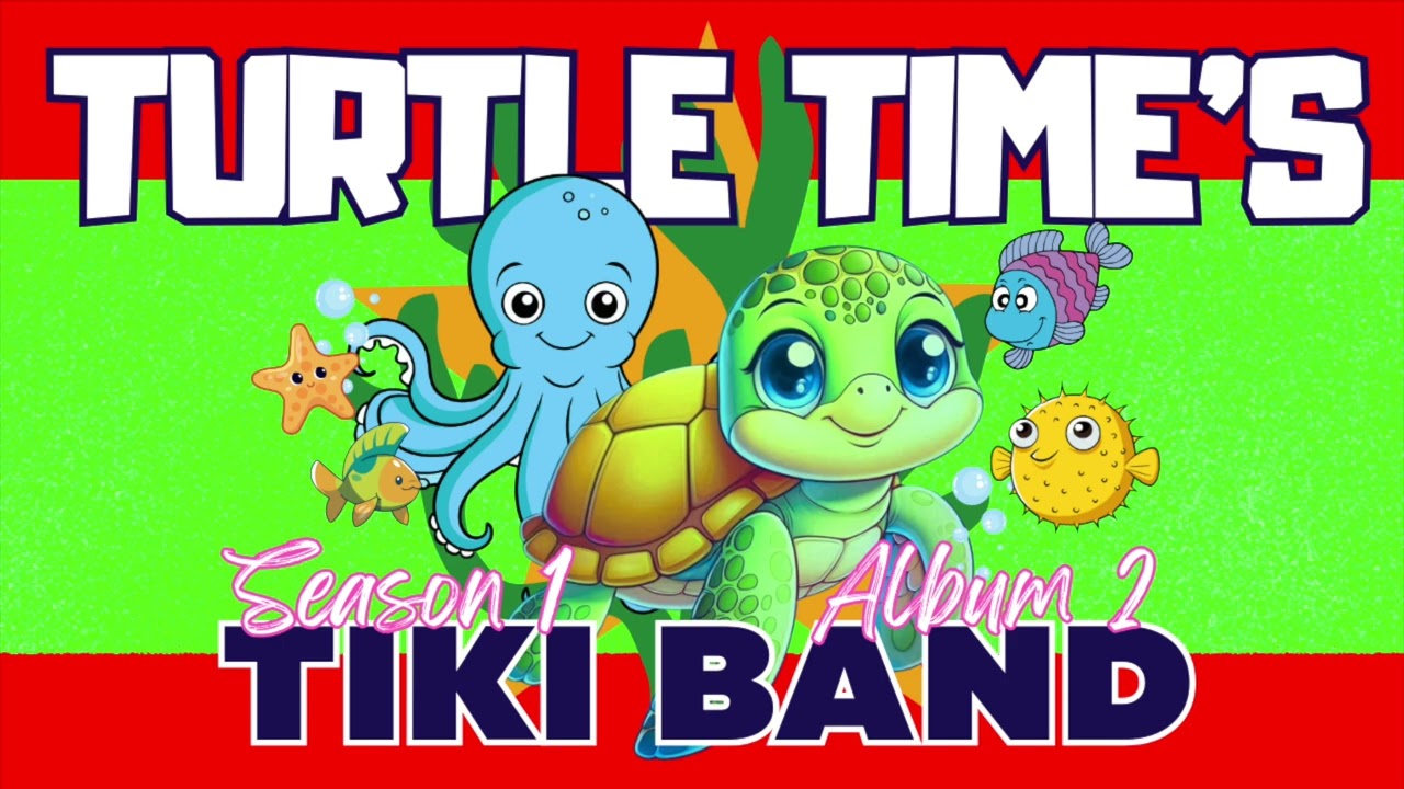 Turtle Time's Tiki Band - Rainbow Rhymes (#21)