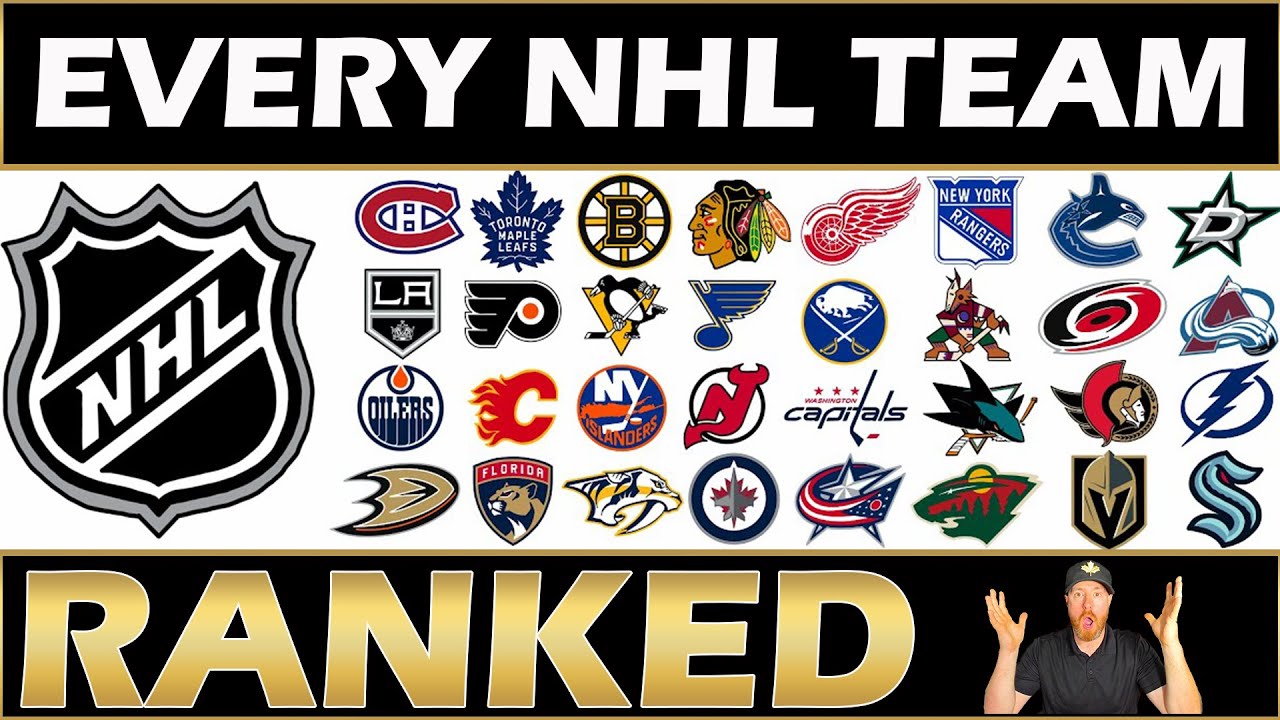 RANKING ALL 32 NHL TEAMS FOR THE 2023-24 SEASON 