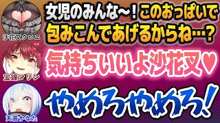 女児向けコンテンツの配信なのにオトナ向けな会話が止まらないホロウィッチ【さくらみこ/宝鐘マリン/天音かなた/姫森ルーナ/沙花叉クロヱ/ホロライブ切り抜き】