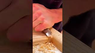 making wooden furniture joints using traditional carving tools and modern sanding machines accuratel