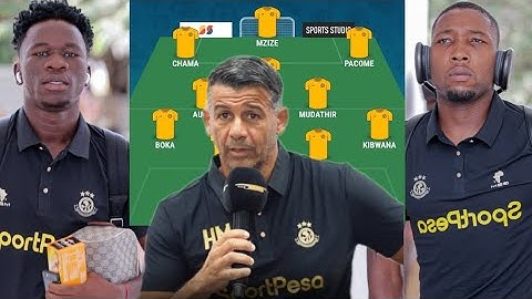 Kocha MILOUD HAMDI Atangaza Kikosi cha YANGA SC Kinachoanza Dhidi ya MASHUJAA Mechi ya Ligi Kuu NBC
