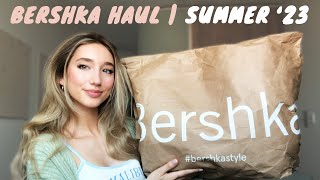 HUGE BERSHKA HAUL | SUMMER FITS 2023 | DRESSES | TOPS