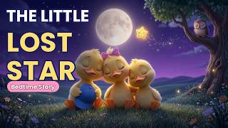 The Little Lost Star 🌟 Calming Bedtime Story for Kids | Sleepy Ducklings | Quackly Kids