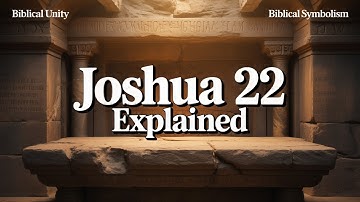 Joshua Chapter 22 Explained (Biblical Unity vs Biblical Symbolism)