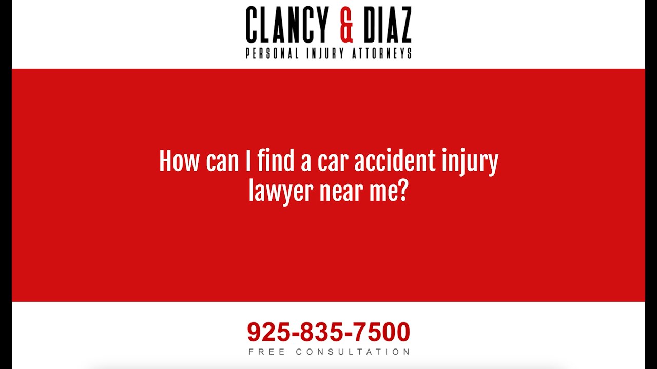 How Can I Find a Car Accident Injury Lawyer Near Me?