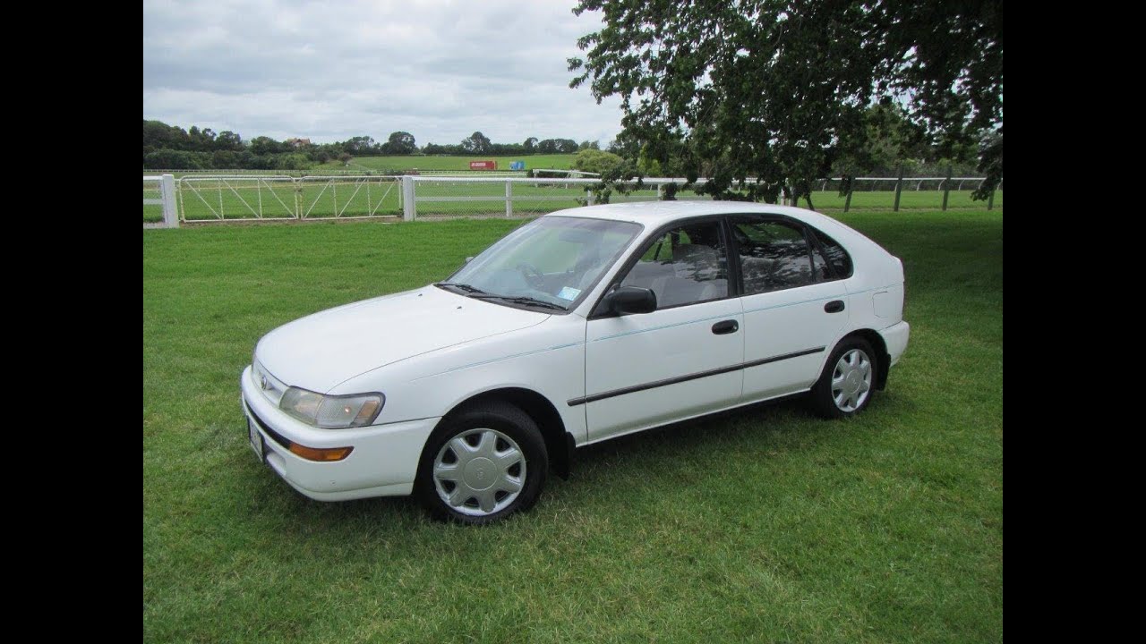 1996 toyota corolla gl hatch nz new 1 reserve cash4cars 1996 toyota corolla