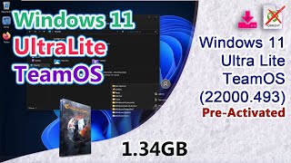 Windows 11 Ultra Lite TeamOS Edition (22000.493) Pre-activated screenshot 4