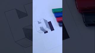 100%Optical Illusion!😳 Rainbow human chain #3dart #Shorts