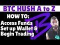 How To Receive Bitcoin Hush