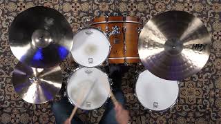Sabian 17 AAX X-Plosion Fast Crash Cymbal - Brilliant - 1095g (21785XB-1061226H)
