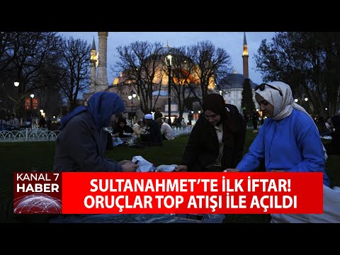Sultanahmet Meydanı'nda İlk