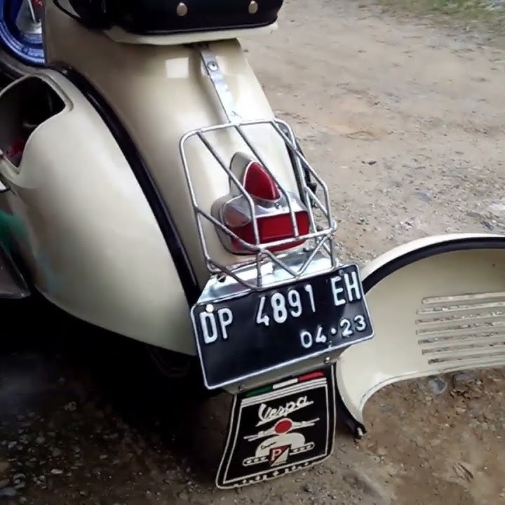 Vespa 1961.. 1 Tahun Istirahat Tetap Bunyi..Teng..Teng..Teng #shorts #vespa #touring