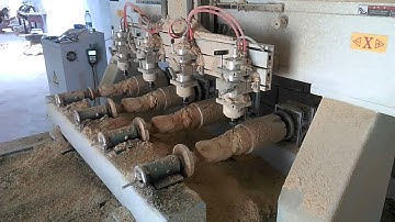 4 Heads Axis 3D Wood CNC Router for Engraving Buddha