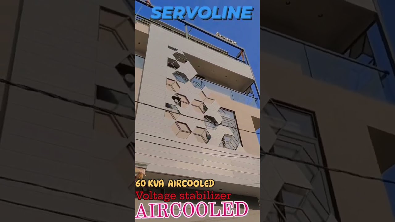 SERVOLINE 40/60kva servo voltage stabilizer CNC Machine SERVO stabilizers 9352361777