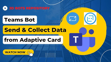 Debug Teams Bot | Adaptive Card Data Collection in Waterfall Dialog | Passing Dynamic Data to Card