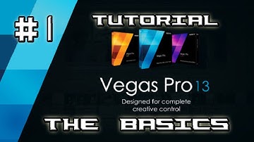 Sony Vegas Pro Tutorial 1: The Basics and Project Settings