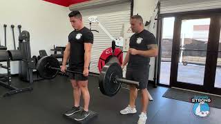 How to do Conventional Barbell Deadlifts from a Deficit