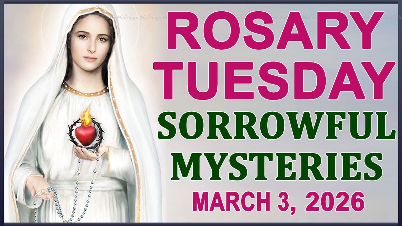 The Rosary Today I Tuesday I March 3 2026 I The Holy Rosary I Sorrowful Mysteries