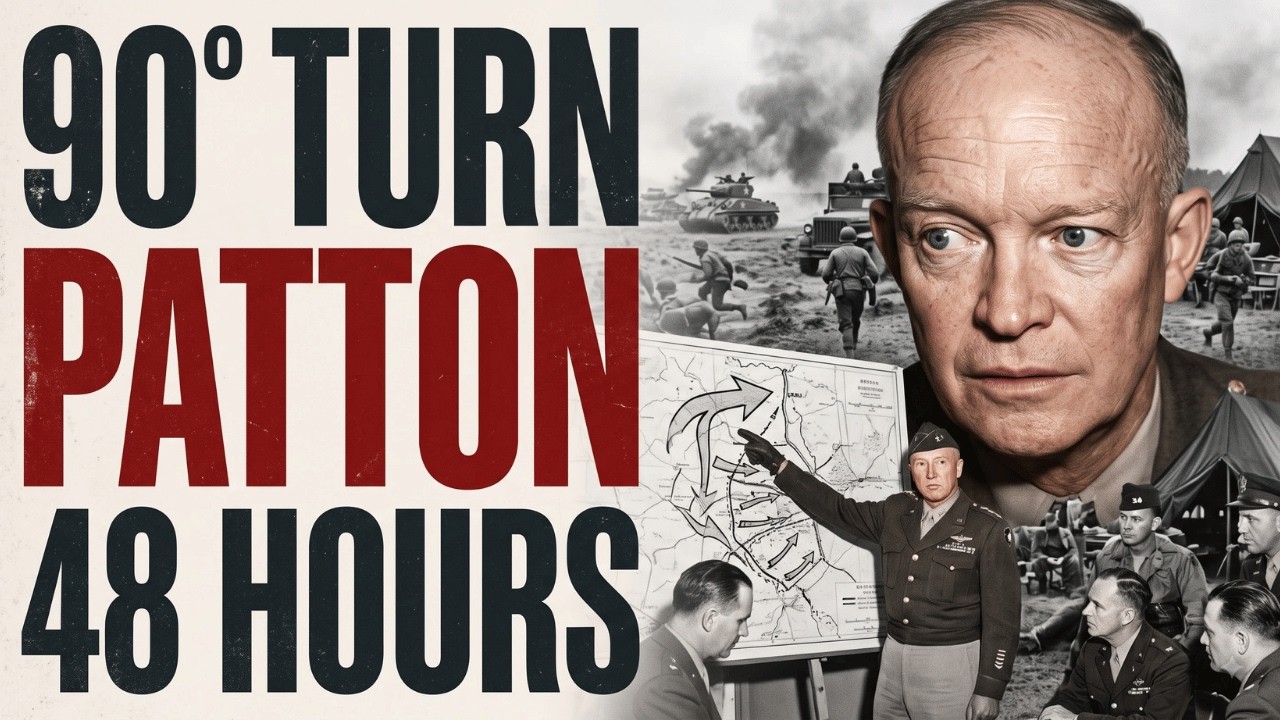 Eisenhower Watched Patton Turn His Army 90 Degrees in 48 Hours — His Reaction Was Priceless