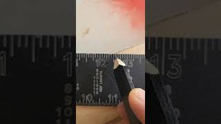 Using the 12th scale on a framing square #raftersquare #framinglife #diy #carpenter