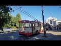 Amazing Skoda 14Tr trolleybus VT 1118, line 15 Titnago g.-Stotis, Vilnius, Lithuania