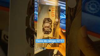 Testando o relógio digital novo! GT11🔥#test #gt11 #relogio #produtos