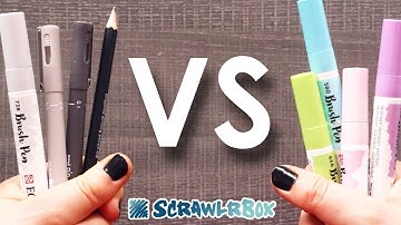 TURNING THIS DARK GAL PASTEL? - ScrawlrBox Unboxing & Challenge