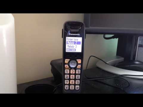 Ringtones on the Panasonic KX -TG4053B