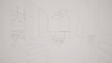 Interior design project walkthrough - ambient occlusion on Twinmotion