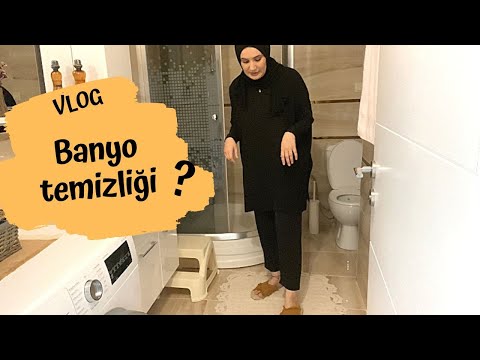 BANYO TEMİZLİĞİ GÜNLÜK VLOG TERAPİ GİBİ BOL SULU KÖPÜKLÜ TEMİZLİK