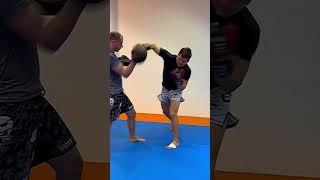 Destructive Infight Combo - Clinch Box - Drop Hooks from Contact - Boxing for MMA Demo Short