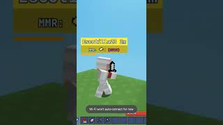 1v1 on bed fogthing #bedwars #minecraft #minecraftshorts #minecraftdaily #cranking #90s #videogames