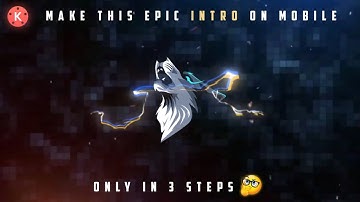 How to Make This Electrical Glitch Logo Reveal Intro || Kinemaster Electric Glitch Intro Tutorial