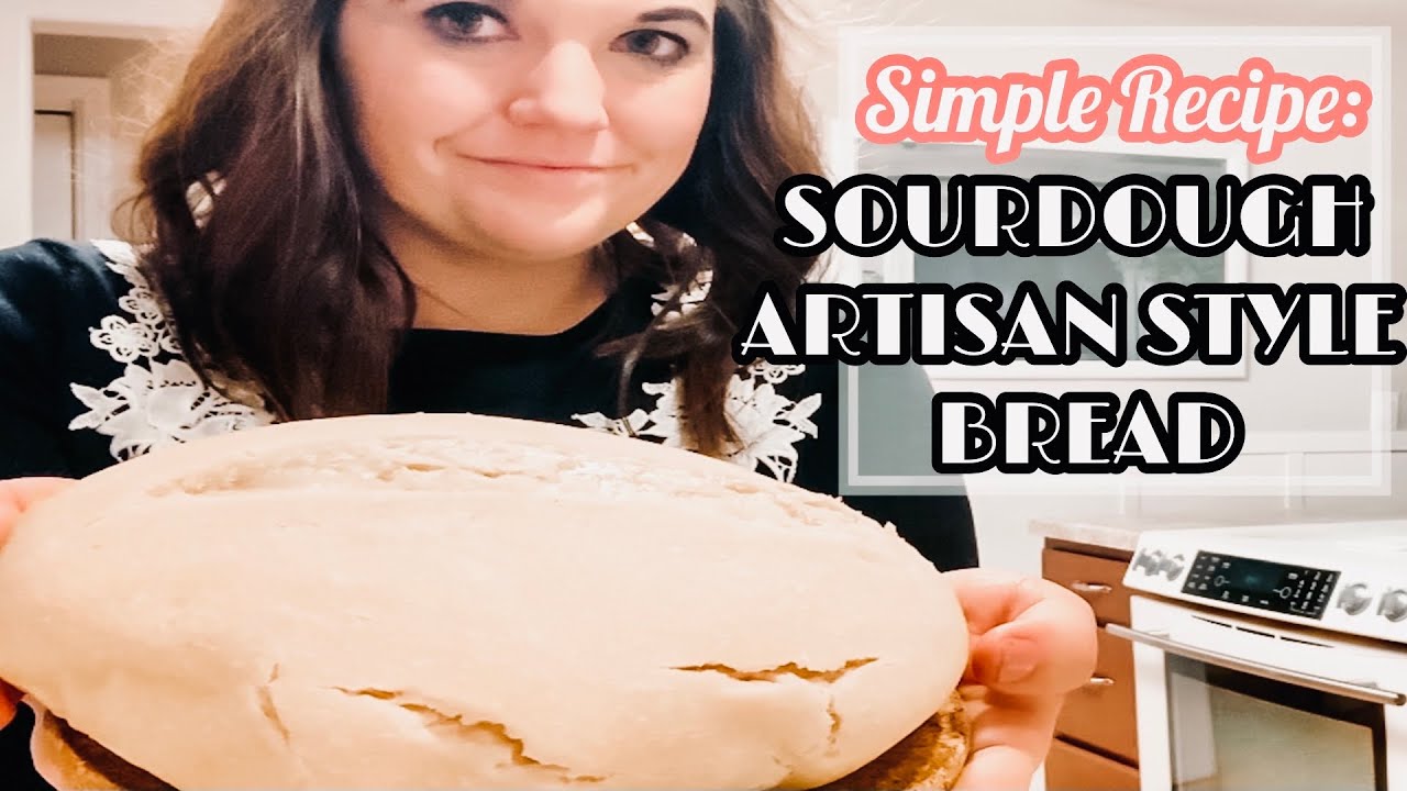 HOMEMADE SOURDOUGH BREAD FROM SCRATCH SOURDOUGH STARTER BREAD RECIPE