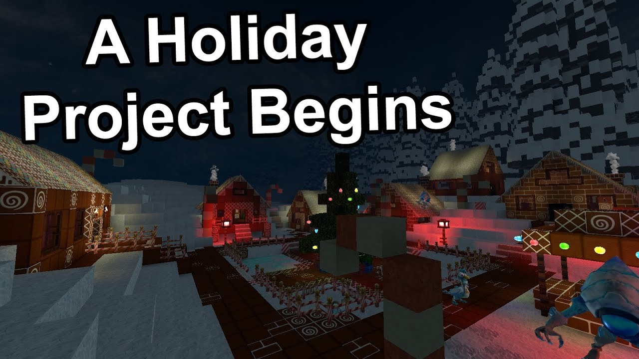 A HOLIDAY PROJECT BEGINS! - Creatinators (56) - Creativerse Let's Play