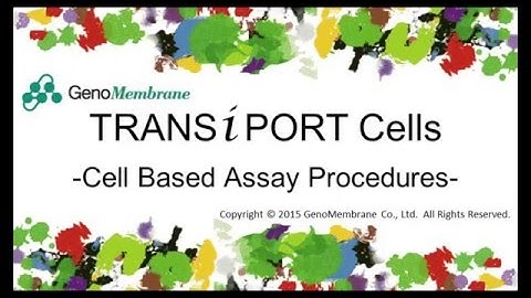 Cell Based Assay Procedures