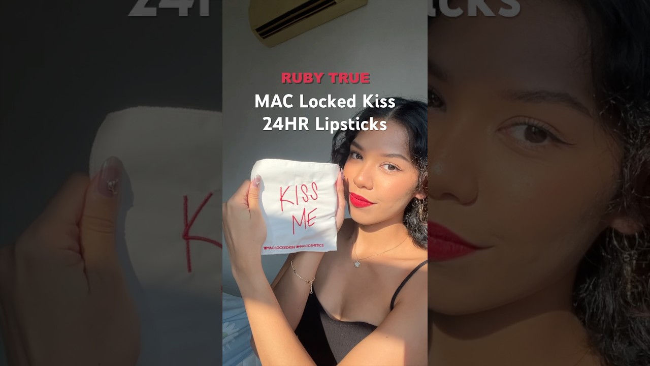 Putting MAC Locked Kiss 24HR Lipsticks to the test! 💄👄 